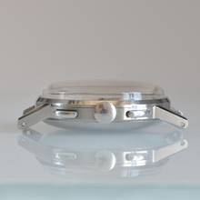 Thumbnail von Heuer Pre-Carrera chronograph 433AT Big Eyes silver dial 1947