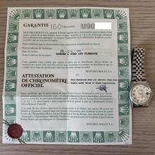 Thumbnail von Rolex Datejust 36 16220 MOP Pearl diamond dial Full Set 1999
