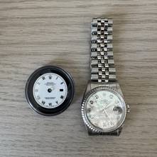 Thumbnail von Rolex Datejust 36 16220 MOP Pearl diamond dial Full Set 1999