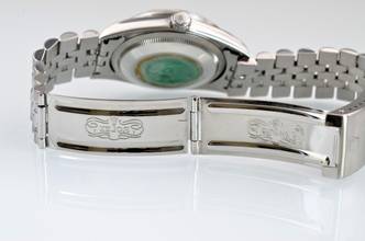 Thumbnail von Rolex Datejust 36 16220 black diamond dial Full Set 1999’s