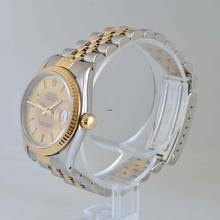 Thumbnail von Rolex Datejust 31 68273 Medium 31MM Jubilee champagne dial 1991