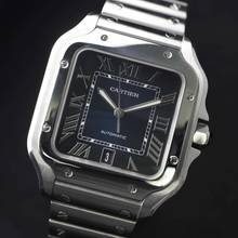 Thumbnail von Cartier Santos Large Blue dial