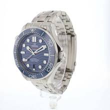  Omega Seamaster Diver 300 M Co-Axial Blue Wave Dial 