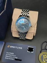 Thumbnail von Breitling Navitimer Automatic 41mm A17326161C1A1 Blue Dial Steel Bracelet Very Good Full Set 1-2025
