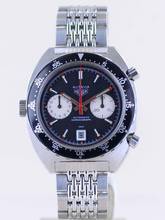 Thumbnail von Heuer Autavia Chronograph Vintage Automatic Cal 12 Klassiker B+P rar
