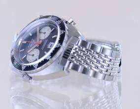 Thumbnail von Heuer Autavia Chronograph Vintage Automatic Cal 12 Klassiker B+P rar