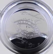 Thumbnail von Longines Taschenuhr Savonette Francillion Jubiläum 1867-1992 limited 925 Silber