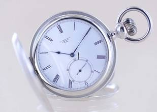  Longines Taschenuhr Savonette Francillion Jubiläum 1867-1992 limited 925 Silber 