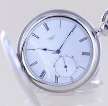 Thumbnail von Longines Taschenuhr Savonette Francillion Jubiläum 1867-1992 limited 925 Silber