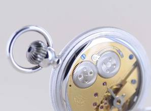 Thumbnail von Longines Taschenuhr Savonette Francillion Jubiläum 1867-1992 limited 925 Silber