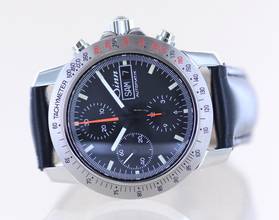 Thumbnail von Sinn 303 Autofahrerchronograph Day-Date Black Dial Steel Automatik 7750 Klassiker