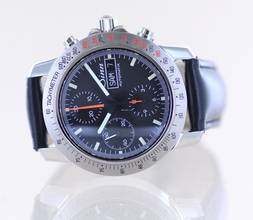 Thumbnail von Sinn 303 Autofahrerchronograph Day-Date Black Dial Steel Automatik 7750 Klassiker