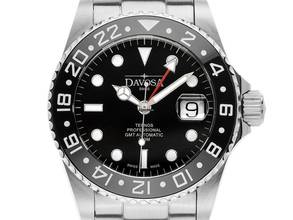  Davosa Ternos Professional GMT Diver Ref.161.571.50 Full Set Neu Ternos Professional GMT 