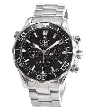  Omega Seamaster Diver 300 M Chronometer Chronograph Ref. 2594.52.00 - Komplett Revision bei Omega 12.2025 