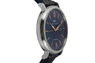 Thumbnail von IWC Portofino Automatic 40 Blue Dial Steel Automatic Men's Watch Ref. IW356523