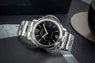 Thumbnail von Panerai Luminor Marina Automatic Steel Automatic Men's Watch Ref PAM00050 Box & Papers 2000