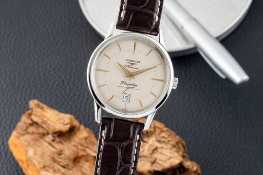 Longines Flagship Heritage Automatik Edelstahl Herrenuhr Ref. L4.795.4.78.2 