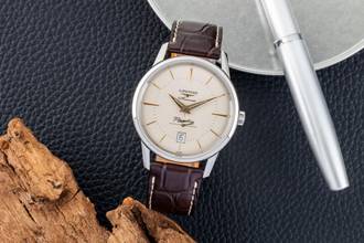 Thumbnail von Longines Flagship Heritage Automatic Stainless Steel Men's Watch Ref. L4.795.4.78.2