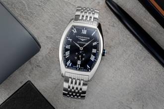 Thumbnail von Longines Evidenza Automatic Stainless Steel Men's Watch Ref. L2.642.4 Box & Papers