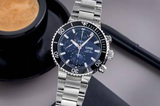 Thumbnail von Oris Aquis Date Chronograph Steel Automatic Ref. 01 774 7743 4155-07 8 24 05PEB