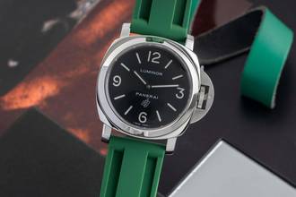 Panerai Luminor Base Logo 44 Steel Hand-Wound Men's Watch Ref. PAM00000