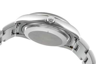 Thumbnail von Rolex Air King 34 Edelstahl 3-6-9 Dial Automatik Medium Size Ref 114200 B&P 2010