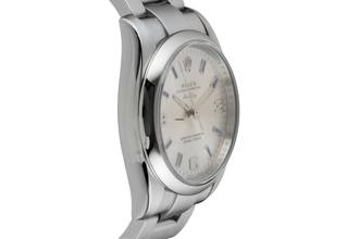 Thumbnail von Rolex Air King 34 Edelstahl 3-6-9 Dial Automatik Medium Size Ref 114200 B&P 2010