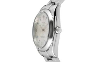Thumbnail von Rolex Air King 34 Edelstahl 3-6-9 Dial Automatik Medium Size Ref 114200 B&P 2010