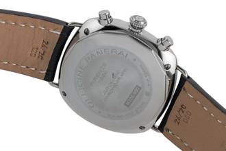 Thumbnail von Panerai Radiomir Chronograph Steel Automatic Men's Watch Ref. PAM00369 B&P 2011