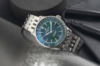 Thumbnail von Breitling Navitimer Automatic 41 Green Men's Watch Ref. A17329371L1A1