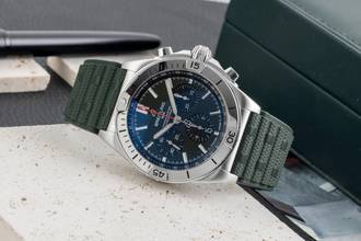 Thumbnail von Breitling Chronomat 42 B01 42 Steel Automatic Ref. AB0134101L2S1 B&P NP 8800 €
