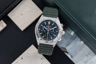 Thumbnail von Breitling Chronomat 42 B01 42 Steel Automatic Ref. AB0134101L2S1 B&P NP 8800 €