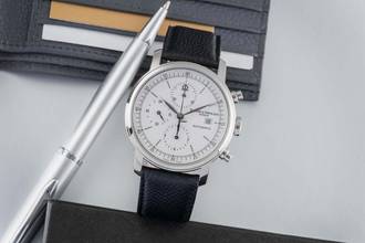 Thumbnail von Baume & Mercier Classima Chronograph Steel Automatic Ref. M0A68541 65533 B&P