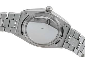Thumbnail von Rolex Oysterdate Precision Silver Dial Stahl Handaufzug Herrenuhr Ref. 6694 Vintage