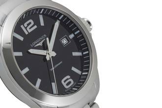 Thumbnail von Longines Conquest Classic stainless steel men's watch ref. L3.759.4.58.6 B&P 2018