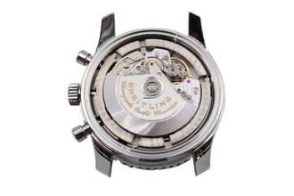 Thumbnail von Breitling Navitimer World GMT Chronograph Steel Automatic Ref. A24322 Papers