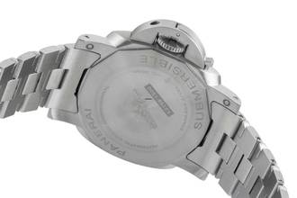 Thumbnail von Panerai Submersible Blue Notte Steel Automatic Men's Watch Ref. PAM01068 B&P 2021