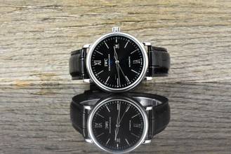  IWC Portofino Automatic 40 Black Dial - Zertifikat 2018 