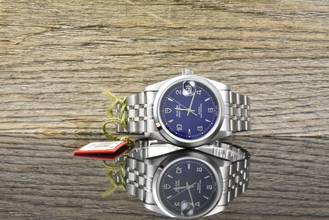  Tudor Prince Oysterdate 74000N NOS / UNGETRAGEN Blue Dial - Full Set 2007 
