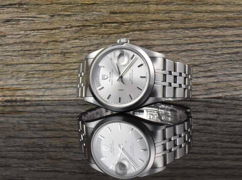  Tudor Prince Date Day 76200 unpoliert Automatik B&P 2004 