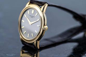 Thumbnail von Patek Philippe Calatrava 5032 | double sealed | Patek Service May 2026 | yellow gold