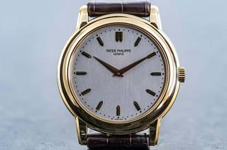 Thumbnail von Patek Philippe Calatrava 5032 | double sealed | Patek Service May 2026 | yellow gold