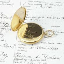 Thumbnail von Jules Jürgensen unique piece, brand new Bagnolet caliber with archive excerpt, book, and wooden case 1845 1900. Featured and described in Jürgensen book on two pages.