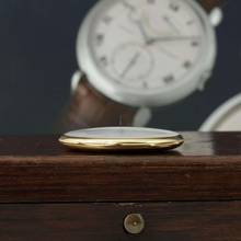 Thumbnail von Jules Jürgensen unique piece, brand new Bagnolet caliber with archive excerpt, book, and wooden case 1845 1900. Featured and described in Jürgensen book on two pages.