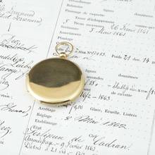 Thumbnail von Jules Jürgensen unique piece, brand new Bagnolet caliber with archive excerpt, book, and wooden case 1845 1900. Featured and described in Jürgensen book on two pages.