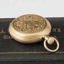 Thumbnail von A. Lange & Söhne 18k Gold Prof. Graff Renaissance case with case and certificate 1884 150g. 54mm. Lange's patented fine regulation quality 1A