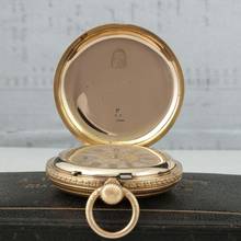 Thumbnail von A. Lange & Söhne 18k Gold Prof. Graff Renaissance case with case and certificate 1884 150g. 54mm. Lange's patented fine regulation quality 1A