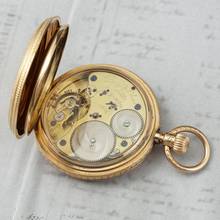Thumbnail von A. Lange & Söhne 18k Gold Prof. Graff Renaissance case with case and certificate 1884 150g. 54mm. Lange's patented fine regulation quality 1A