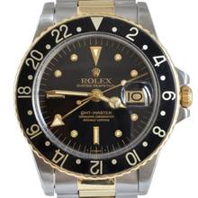 Thumbnail von Rolex GMT-Master 1675 Tiger Eye nipple black dial 1977 TOP Condition