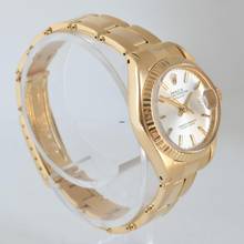 Thumbnail von Rolex Lady-Datejust 6917 Ladies 26MM soleil silver dial yellow gold 18KT